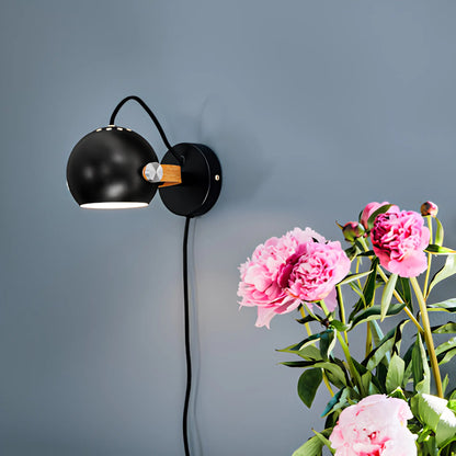 Halo Design DC Vägglampa Ø12 cm, Svart