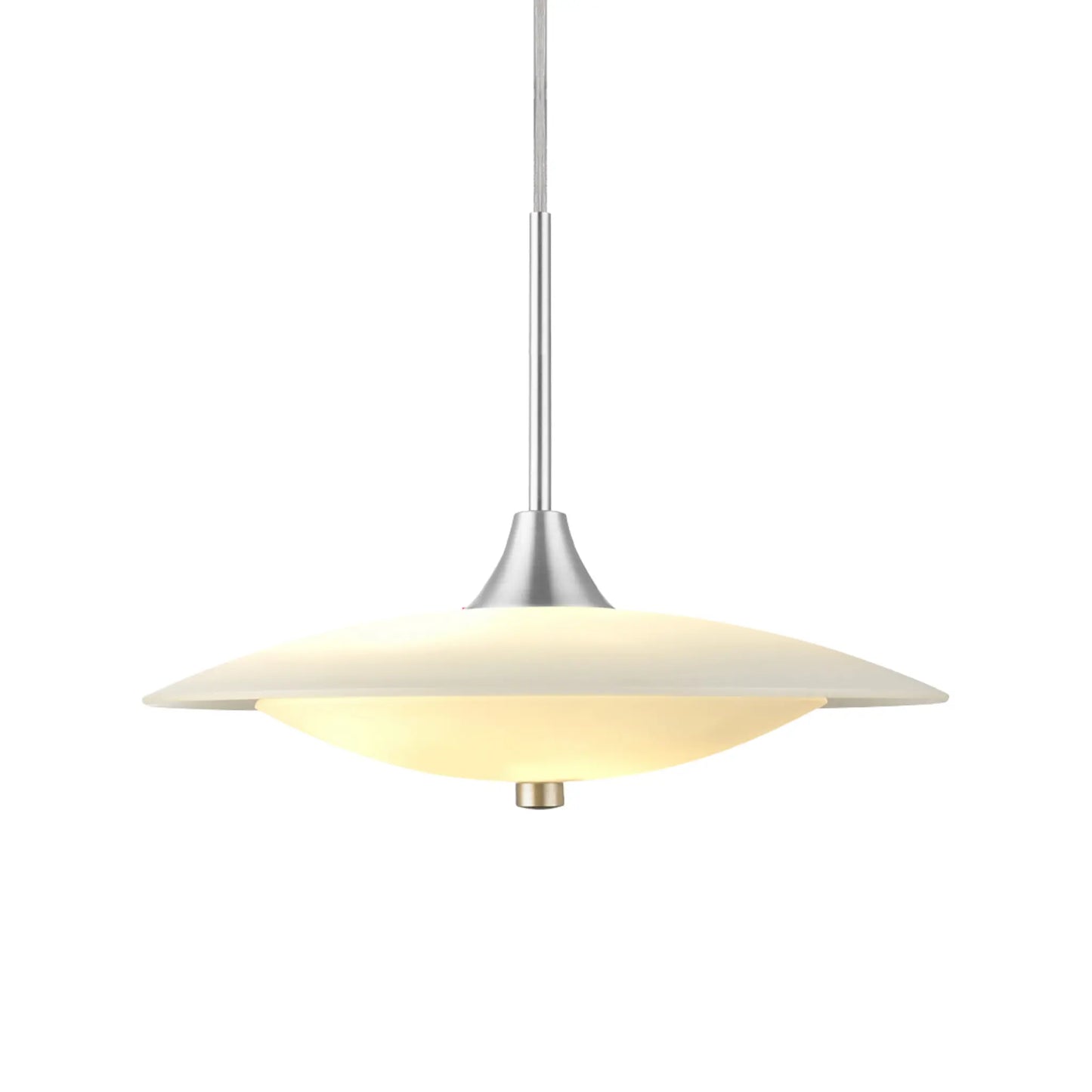 Halo Design Baroni Taklampa Ø40 cm, Opal/Borstat Stål