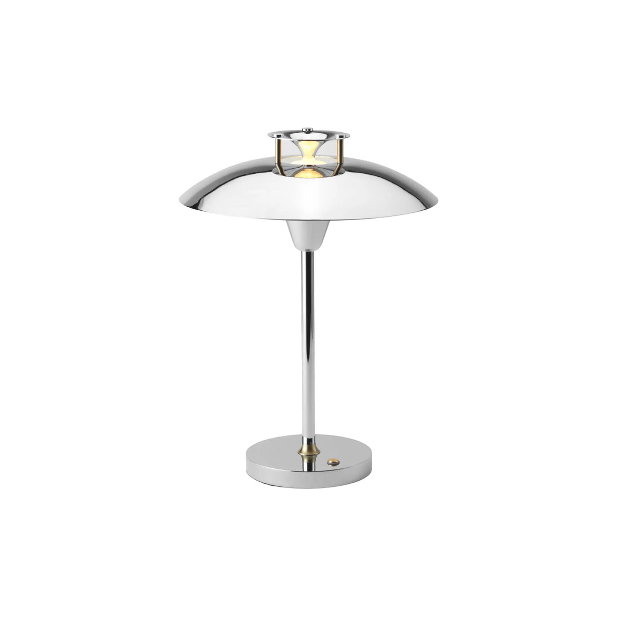 Halo Design Stepp 1-2-3 Portabel Bordslampa, Chrome
