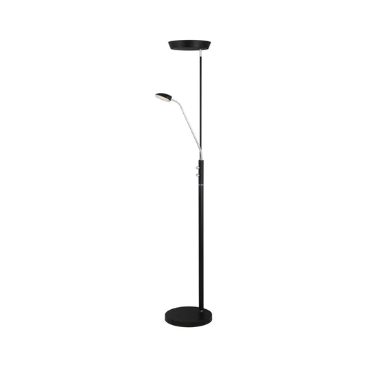 Halo Design Vegas Golvlampa Kombinerad, Svart/Chrom