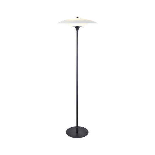 Halo Design Baroni Golvlampa Ø46 cm, Opal/Svart