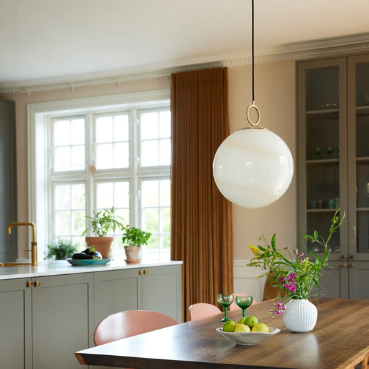 Halo Design Stockholm Taklampa Ø30 cm Marble Brown