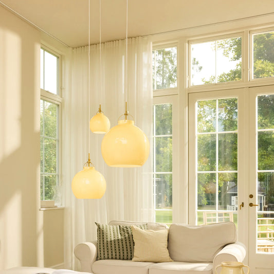 Halo Design Toscana Taklampa Ø18 cm, Cream