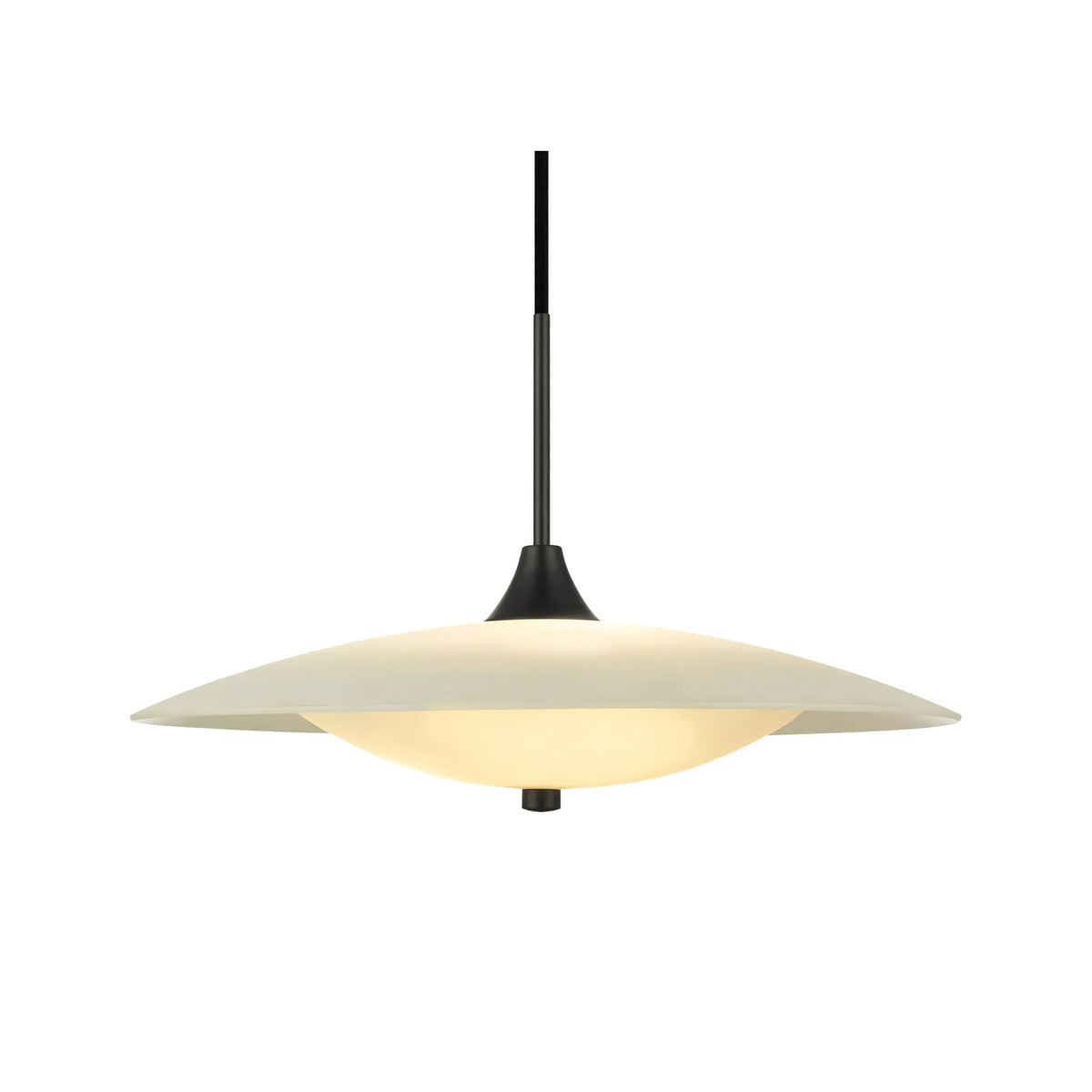 Halo Design Baroni Taklampa Ø46 cm, Opal/Svart