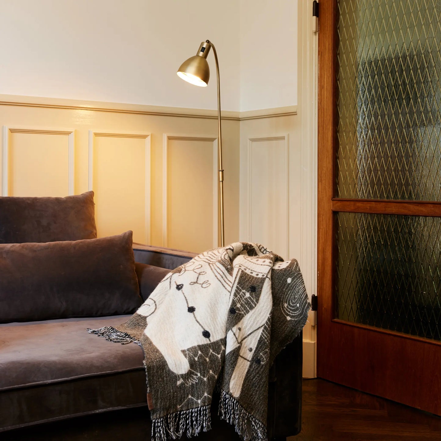 Halo Design Angora Golvlampa, Antique