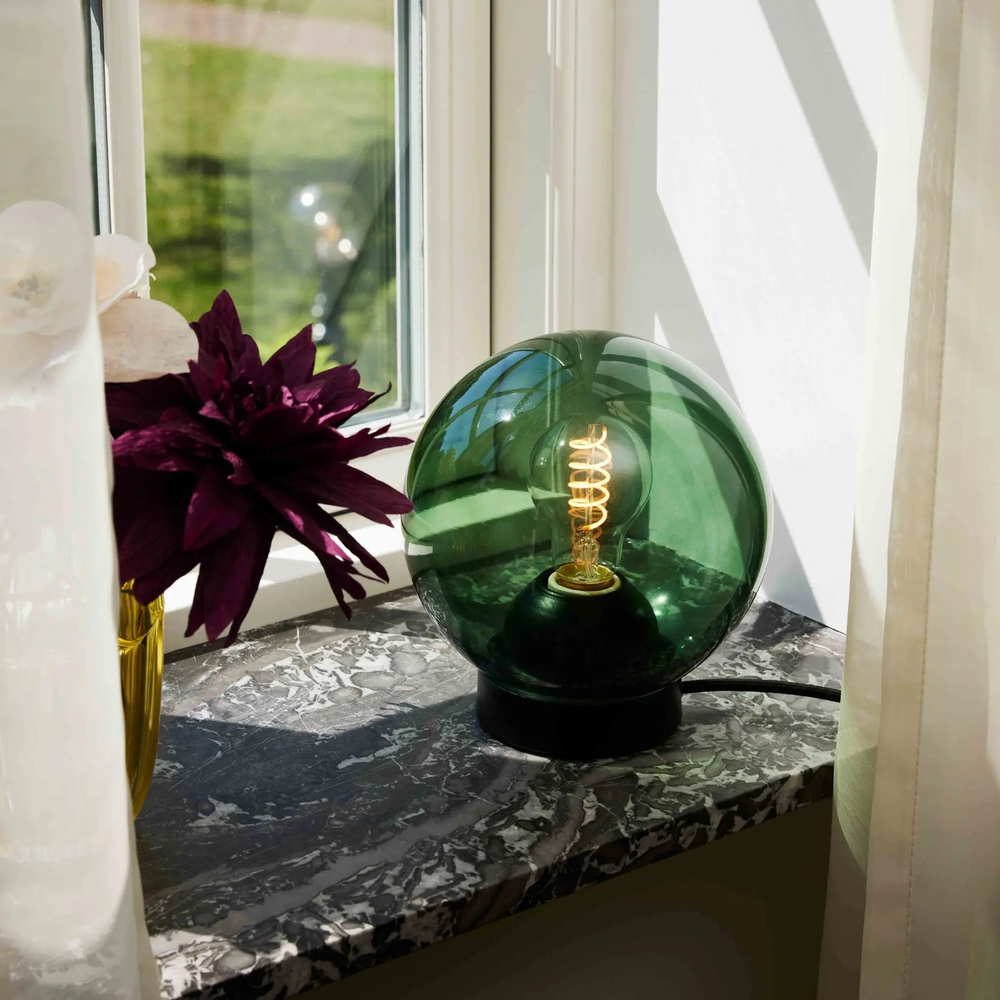 Halo Design Bubbles Bordslampa Ø18 cm, Grön