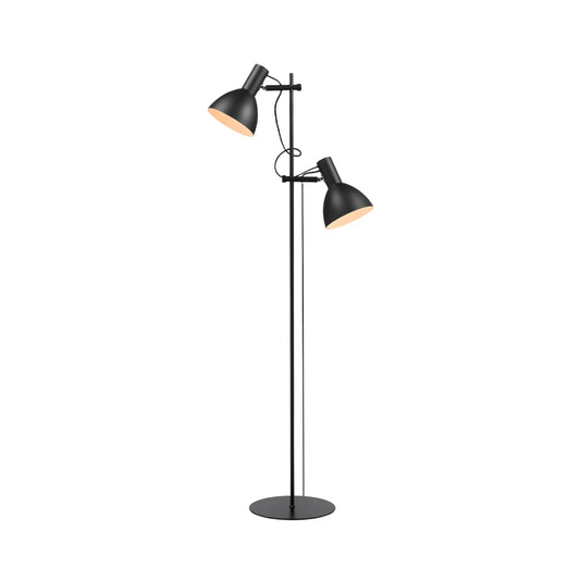 Halo Design Baltimore Golvlampa 2 Ljuskällor Ø18 cm, Svart