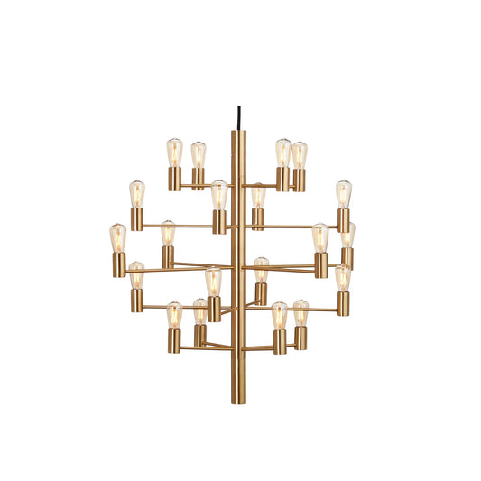 Herstal Manola Krona 20, Satin brass
