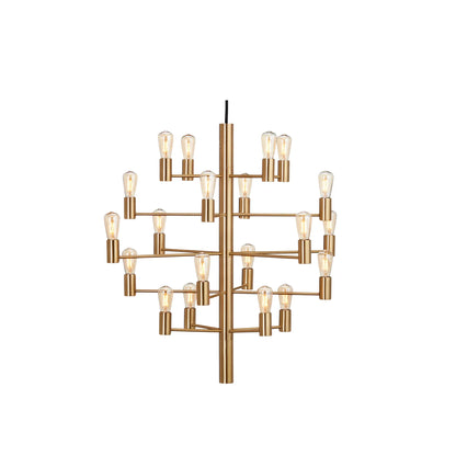 Herstal Manola Krona 20, Satin brass