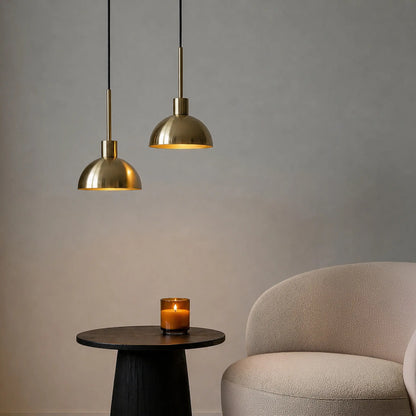 Herstal Vienda Pendellampa, Satin Brass