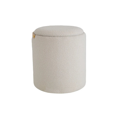Holmen Modena Puff med Förvaring 40x40 cm, Vit
