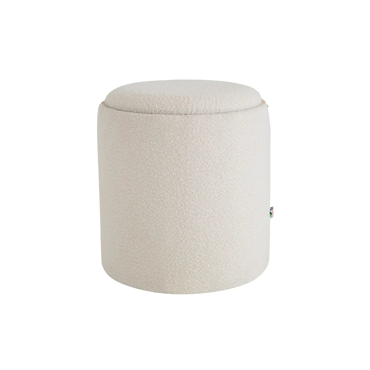 Holmen Modena Puff med Förvaring 40x40 cm, Vit