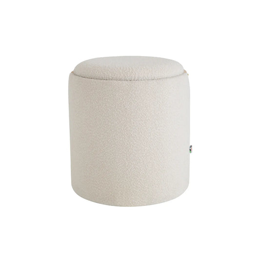 Holmen Modena Puff med Förvaring 40x40 cm, Vit
