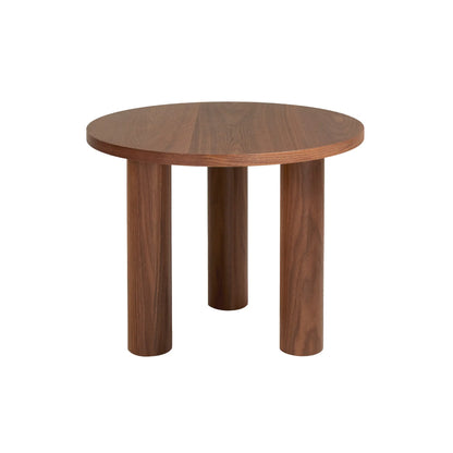 Holmen Macala Sidobord Ø65 cm, Valnöt