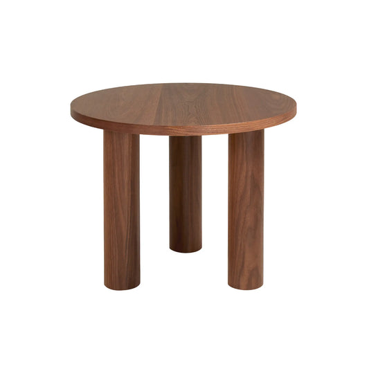 Holmen Macala Sidobord Ø65 cm, Valnöt