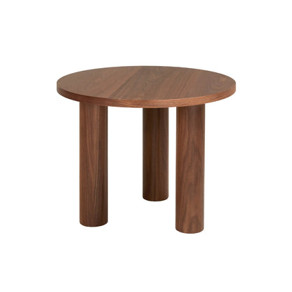 Holmen Macala Sidobord Ø65 cm, Valnöt