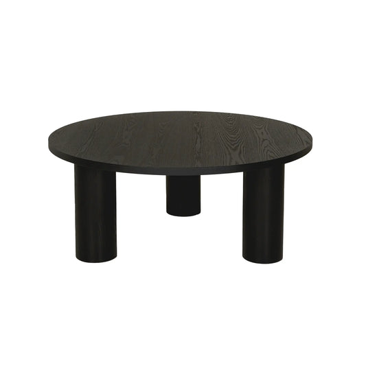 Holmen Macala Soffbord Ø100 cm, Svart