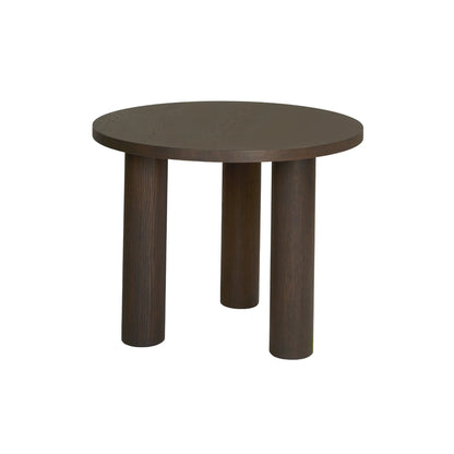 Holmen Macala Sidobord Ø65 cm, Brun