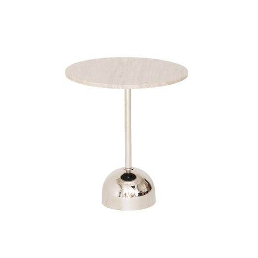 Holmen Julia Sidobord Ø45 cm, Beige