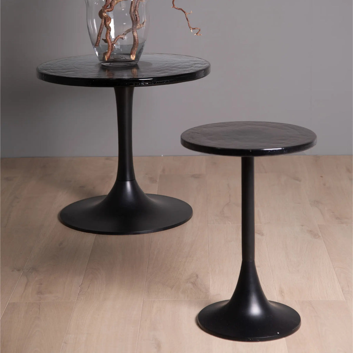 Holmen Arezzo Sidobord Ø36 cm, Klar