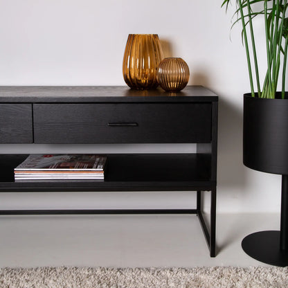 Holmen Alexis TV-bänk 120x40 cm, Svart