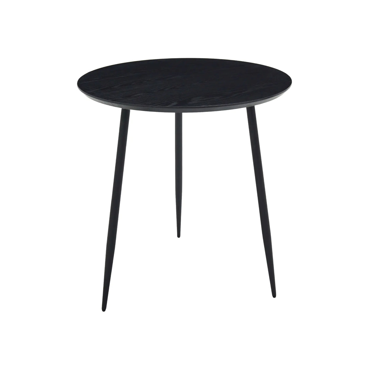 Holmen Smokey (M) Matbord Ø80 cm, Svart