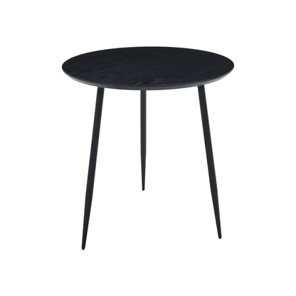 Holmen Smokey (M) Matbord Ø80 cm, Svart