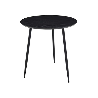 Holmen Smokey (M) Matbord Ø80 cm, Svart