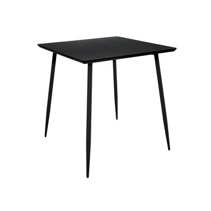 Holmen Smokey (M) Matbord 80x80 cm, Svart