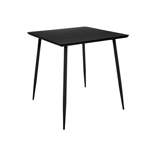 Holmen Smokey (M) Matbord 80x80 cm, Svart