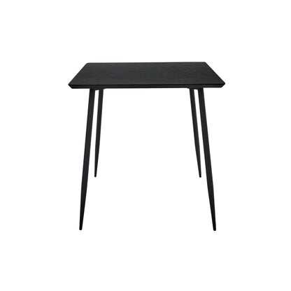 Holmen Smokey (M) Matbord 80x80 cm, Svart