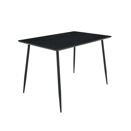 Holmen Smokey (M) Matbord 120x80 cm, Svart