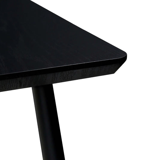 Holmen Smokey (M) Matbord 120x80 cm, Svart