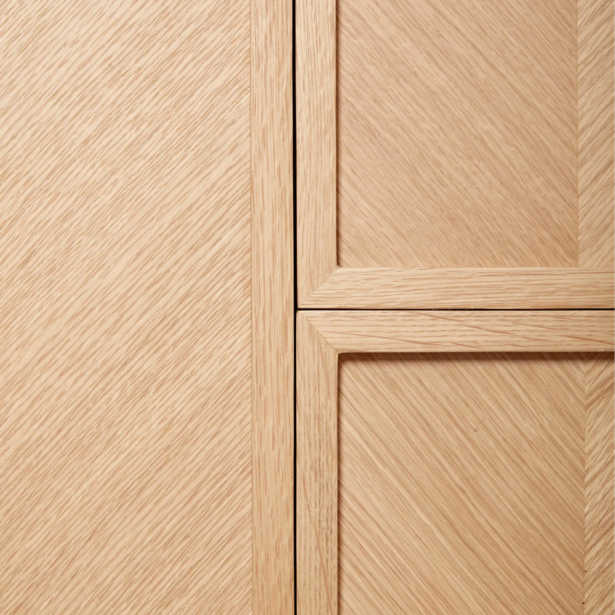 Hübsch Herringbone Garderob Stort 180 cm, Natur