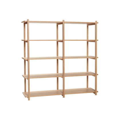 Hübsch Mason Hylla Dubbel Stor 150 cm, Natur