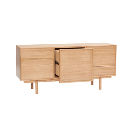 Hübsch Cube Skänk 65 cm, Natur