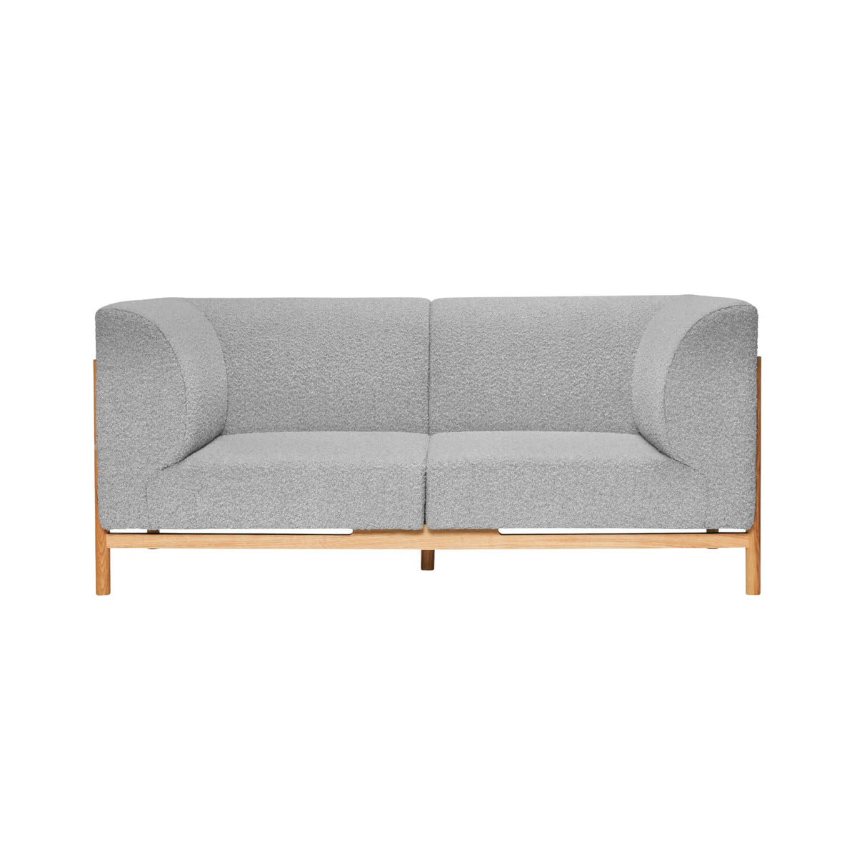 Hübsch Moment Soffa 2-sits Liten, Grå