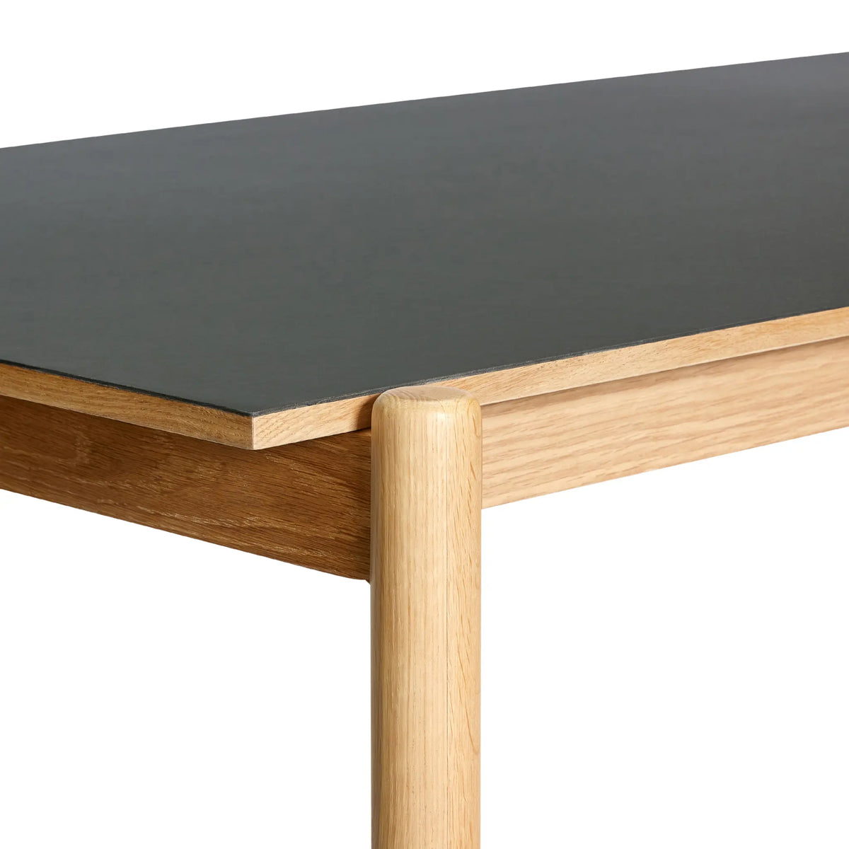 Hübsch Oblique Matbord Rektangulärt 190x107 cm, Svart
