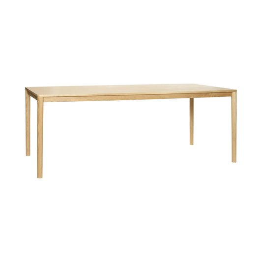 Hübsch Ground Matbord Rektangulärt 200x100 cm, Natur
