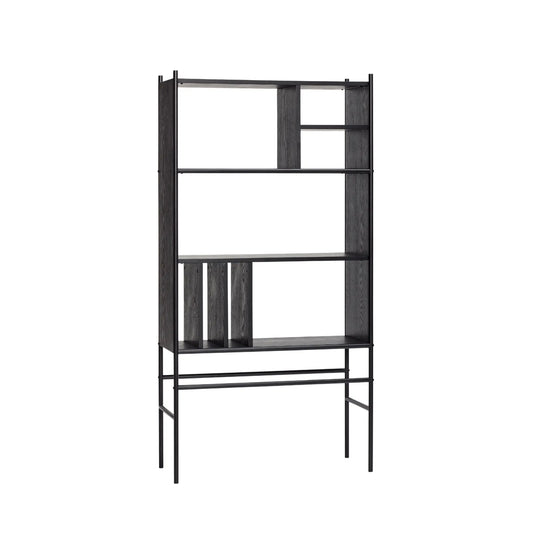 Hübsch Divide Hylla 160 cm, Svart