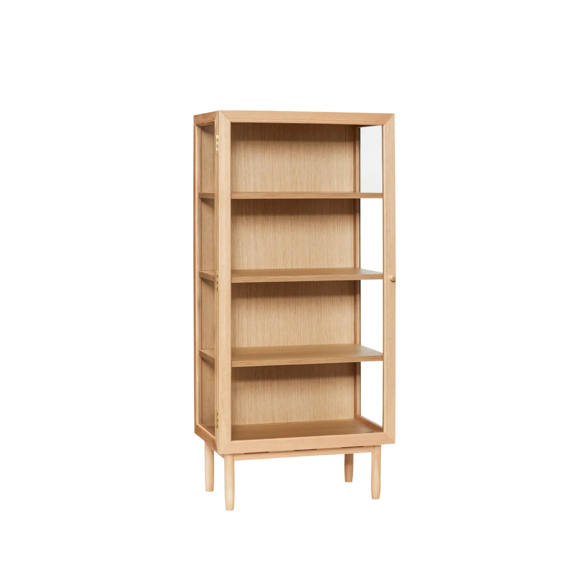 Hübsch Kaiser Vitrinskåp 130 cm, Natur