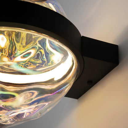 Maytoni Misterio Vägglampa H18 cm, Svart