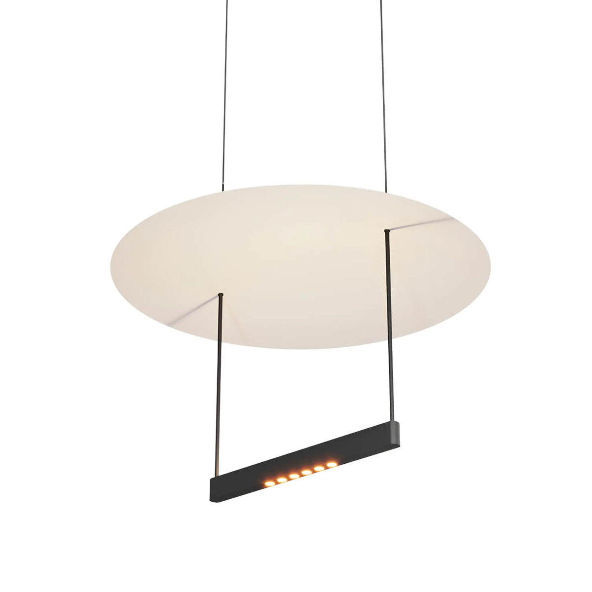 Maytoni Ambience Pendellampa Ø42 cm, Svart