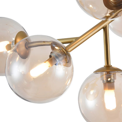 Maytoni Dallas Taklampa Ø60 cm, Guld