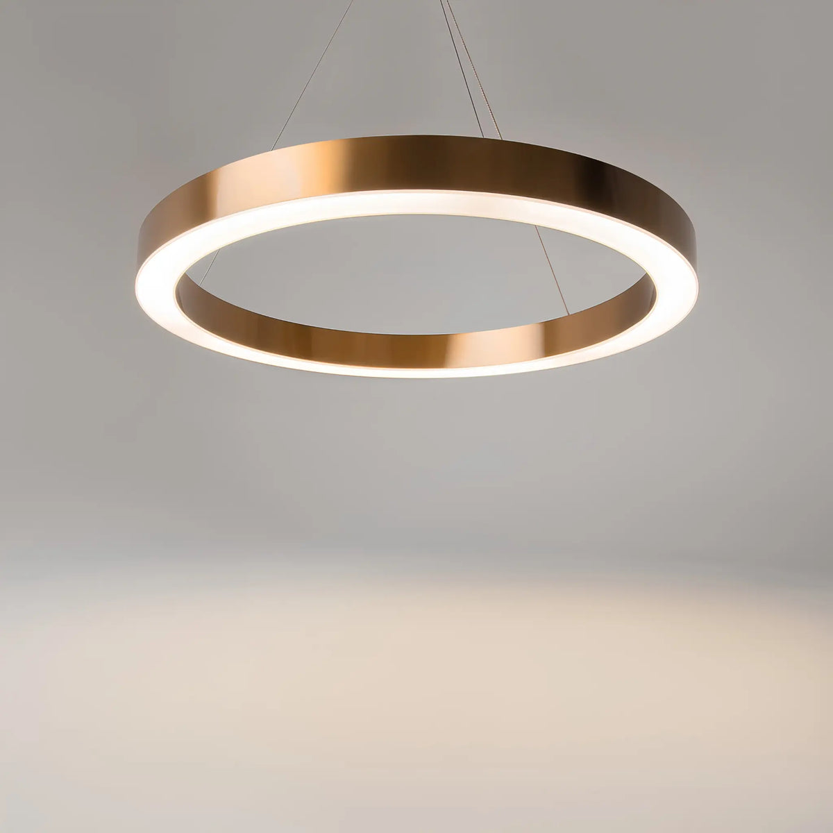Maytoni Saturno Pendellampa Ø60 cm, Mässing