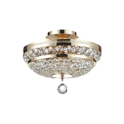 Maytoni Ottilia Ljuskrona Ø32 cm, Guld