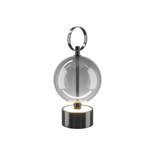 Maytoni Double Moon Uppladdningsbar lampa, Svart