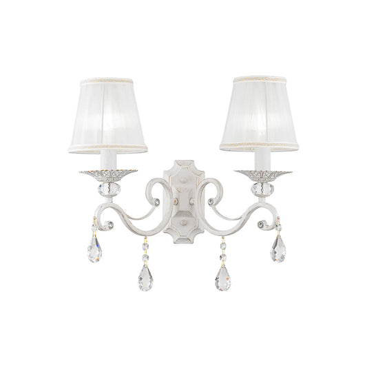 Maytoni Grace Vägglampa H39 cm, Vit