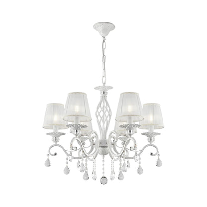 Maytoni Grace Ljuskrona Ø63 cm, Vit