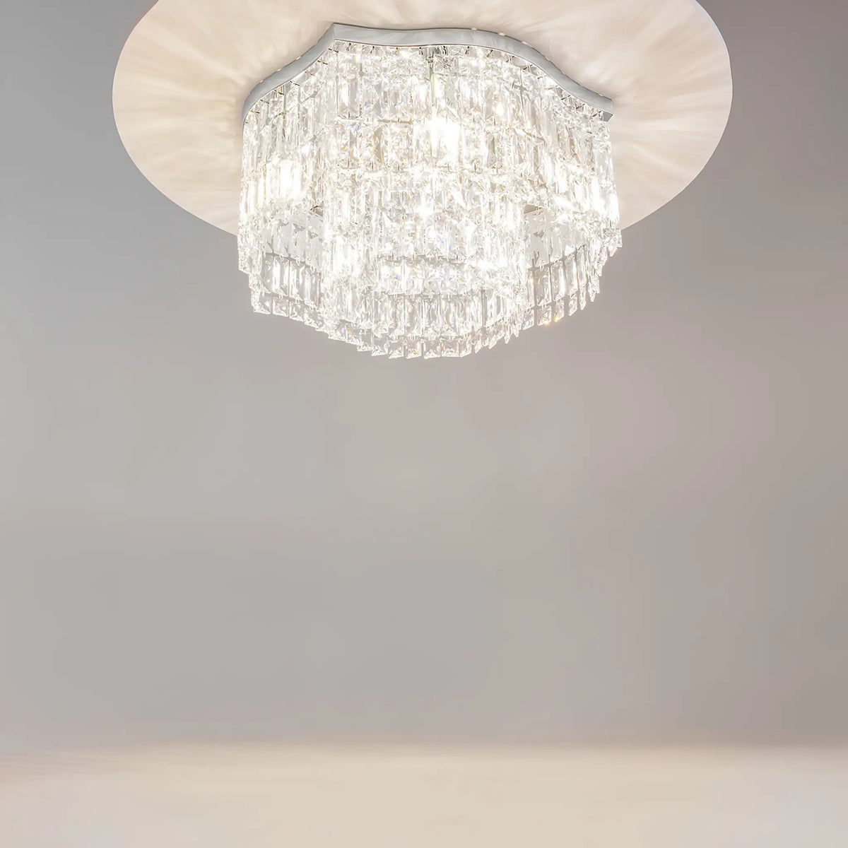 Maytoni Dune Taklampa Ø45 cm, Krom
